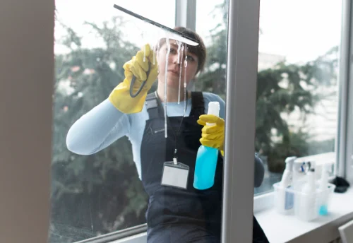 Nettoyage de vitres intérieures et extérieures à Saint-Gervais-les-Trois-Clochers